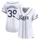 Tampa Bay Rays ＃39 Manuel Rodriguez Women's Limited Home Jersey - White