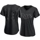 Tampa Bay Rays ＃39 Manuel Rodriguez Women's Replica Pitch Fashion Jersey - Black