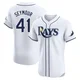 Tampa Bay Rays ＃41 Bob Seymour Men's Elite Home Jersey - White