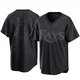 Tampa Bay Rays ＃41 Bob Seymour Men's Replica Pitch Fashion Jersey - Black