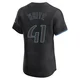 Tampa Bay Rays ＃41 Colby White Men's Elite 2024 City Connect Jersey - Charcoal