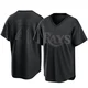Tampa Bay Rays ＃41 Colby White Men's Replica Pitch Fashion Jersey - Black