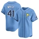 Tampa Bay Rays ＃41 Colby White Youth Limited Alternate Jersey - Light Blue