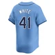 Tampa Bay Rays ＃41 Colby White Youth Limited Alternate Jersey - Light Blue