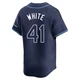 Tampa Bay Rays ＃41 Colby White Youth Limited Away Jersey - Navy