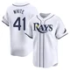 Tampa Bay Rays ＃41 Colby White Youth Limited Home Jersey - White
