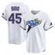 Tampa Bay Rays ＃45 Osvaldo Bido Men's Limited Throwback Cooperstown Jersey - White