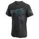 Tampa Bay Rays ＃49 Kevin Kelly Men's Elite 2024 City Connect Jersey - Charcoal