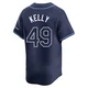 Tampa Bay Rays ＃49 Kevin Kelly Youth Limited Away Jersey - Navy