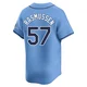 Tampa Bay Rays ＃57 Drew Rasmussen Men's Limited Alternate Jersey - Light Blue
