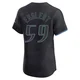 Tampa Bay Rays ＃59 Mason Englert Men's Elite 2024 City Connect Jersey - Charcoal