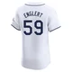 Tampa Bay Rays ＃59 Mason Englert Men's Elite Home Jersey - White