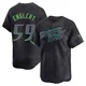 Tampa Bay Rays ＃59 Mason Englert Men's Limited 2024 City Connect Jersey - Charcoal