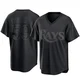 Tampa Bay Rays ＃59 Mason Englert Men's Replica Pitch Fashion Jersey - Black