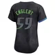 Tampa Bay Rays ＃59 Mason Englert Women's Limited 2024 City Connect Jersey - Charcoal