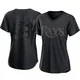 Tampa Bay Rays ＃59 Mason Englert Women's Replica Pitch Fashion Jersey - Black