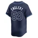 Tampa Bay Rays ＃59 Mason Englert Youth Limited Away Jersey - Navy