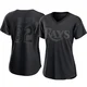 Tampa Bay Rays ＃62 Cam Booser Women's Authentic Pitch Fashion Jersey - Black