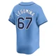 Tampa Bay Rays ＃67 Casey Legumina Men's Limited Alternate Jersey - Light Blue