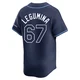 Tampa Bay Rays ＃67 Casey Legumina Youth Limited Away Jersey - Navy