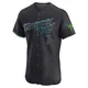 Tampa Bay Rays ＃7 Carson Williams Men's Elite 2024 City Connect Jersey - Charcoal