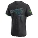 Tampa Bay Rays ＃70 Joe Maddon Men's Elite 2024 City Connect Jersey - Charcoal