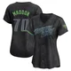 Tampa Bay Rays ＃70 Joe Maddon Women's Limited 2024 City Connect Jersey - Charcoal