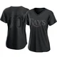 Tampa Bay Rays ＃70 Joe Maddon Women's Replica Pitch Fashion Jersey - Black