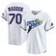 Tampa Bay Rays ＃70 Joe Maddon Youth Limited Throwback Cooperstown Jersey - White