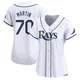 Tampa Bay Rays ＃70 Trevor Martin Women's Limited Home Jersey - White