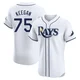 Tampa Bay Rays ＃75 Dominic Keegan Men's Elite Home Jersey - White