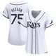 Tampa Bay Rays ＃75 Dominic Keegan Women's Limited Home Jersey - White