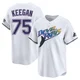 Tampa Bay Rays ＃75 Dominic Keegan Youth Limited Throwback Cooperstown Jersey - White