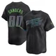Tampa Bay Rays ＃80 Phoenix Sanders Men's Limited 2024 City Connect Jersey - Charcoal