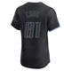 Tampa Bay Rays ＃81 Alexander Cook Men's Elite 2024 City Connect Jersey - Charcoal