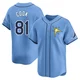 Tampa Bay Rays ＃81 Alexander Cook Men's Limited Alternate Jersey - Light Blue