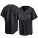 Tampa Bay Rays ＃81 Alexander Cook Men's Replica Pitch Fashion Jersey - Black