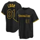 Tampa Bay Rays ＃81 Alexander Cook Men's Replica Snake Skin City Jersey - Black