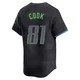 Tampa Bay Rays ＃81 Alexander Cook Youth Limited 2024 City Connect Jersey - Charcoal