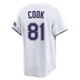 Tampa Bay Rays ＃81 Alexander Cook Youth Limited Throwback Cooperstown Jersey - White