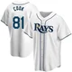 Tampa Bay Rays ＃81 Alexander Cook Youth Replica Home Jersey - White