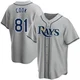 Tampa Bay Rays ＃81 Alexander Cook Youth Replica Road Jersey - Gray