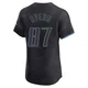 Tampa Bay Rays ＃87 Austin Overn Men's Elite 2024 City Connect Jersey - Charcoal