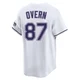 Tampa Bay Rays ＃87 Austin Overn Youth Limited Throwback Cooperstown Jersey - White