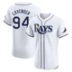 Tampa Bay Rays ＃94 Nathan Lavender Men's Elite Home Jersey - White