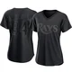 Tampa Bay Rays ＃94 Nathan Lavender Women's Authentic Pitch Fashion Jersey - Black