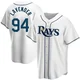 Tampa Bay Rays ＃94 Nathan Lavender Youth Replica Home Jersey - White